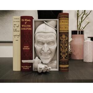 Terrifying Art the Clown Book Nook - Slasher Bookshelf Insert Decor